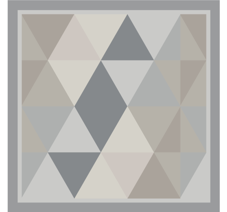 Rulou geam gri triunghiuri pantone gri - TenStickers