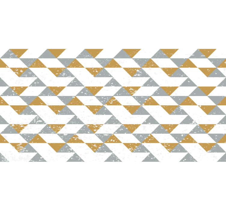 Rulou geam alb design geometric rustic bucătărie - TenStickers