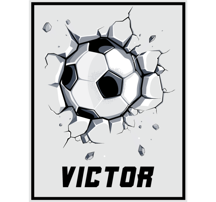 Breaking ball personalizat imprimat fereastră umbră - TenStickers