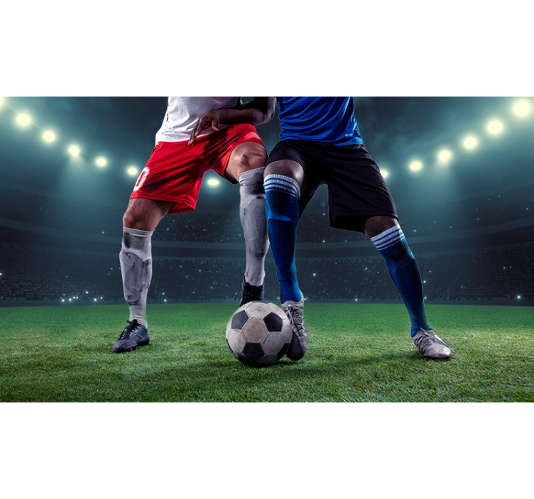 Mingea în stadion fotbal blind - TenStickers