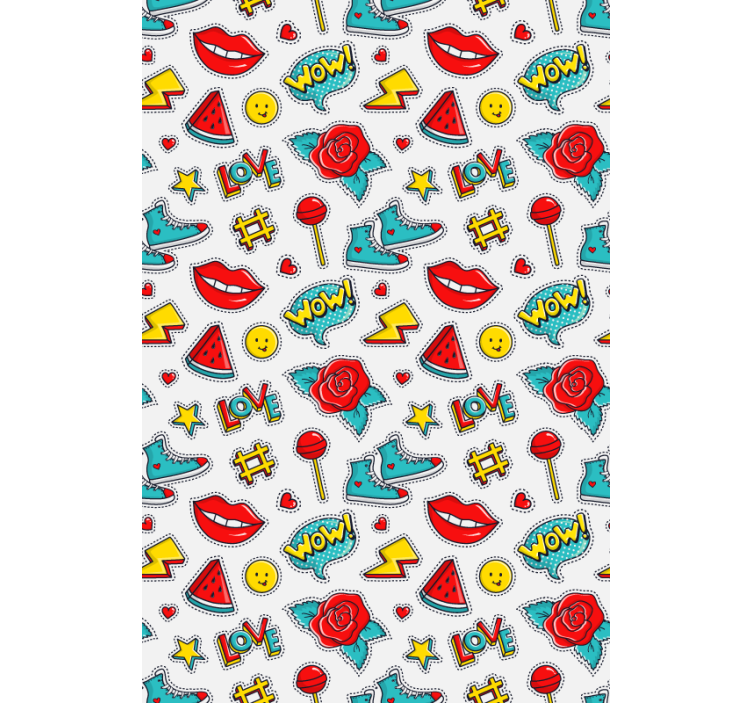 Rulou geam distracție modele de cultură pop - TenStickers