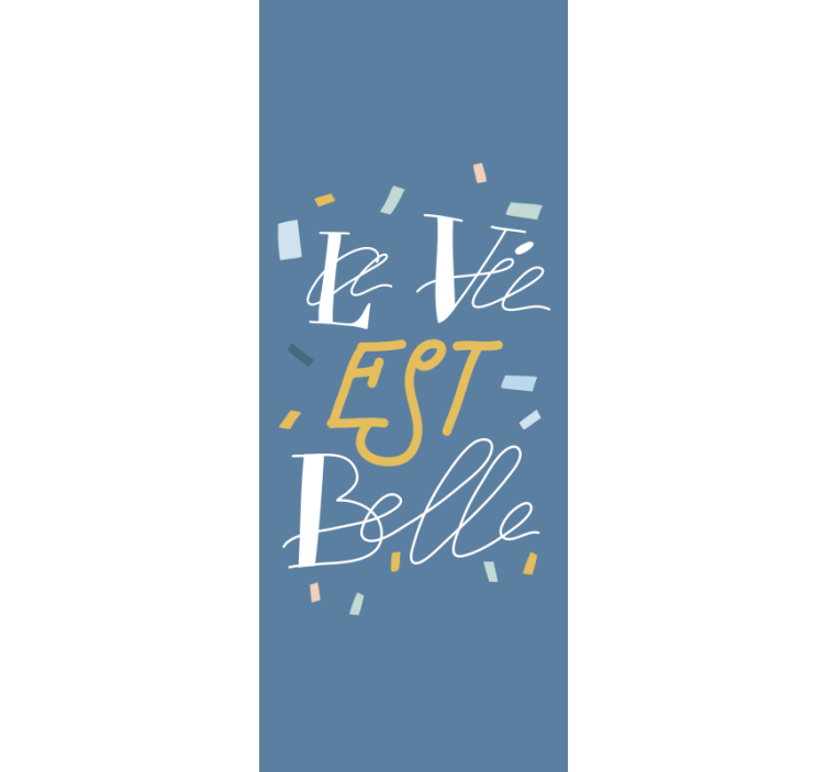 Jaluzea pentru dormitor master text elegant - TenStickers