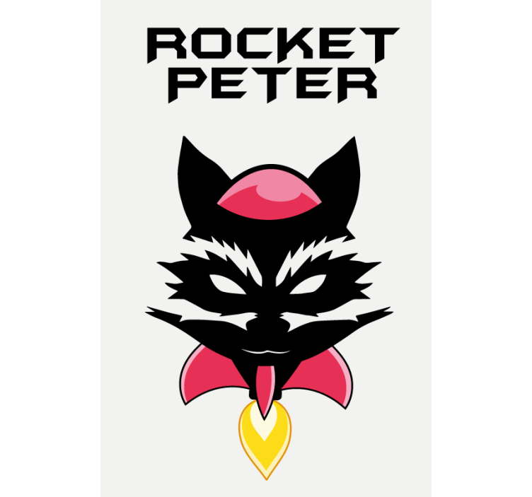 Rulou geam personalizat chip jucăuș al personajului - TenStickers