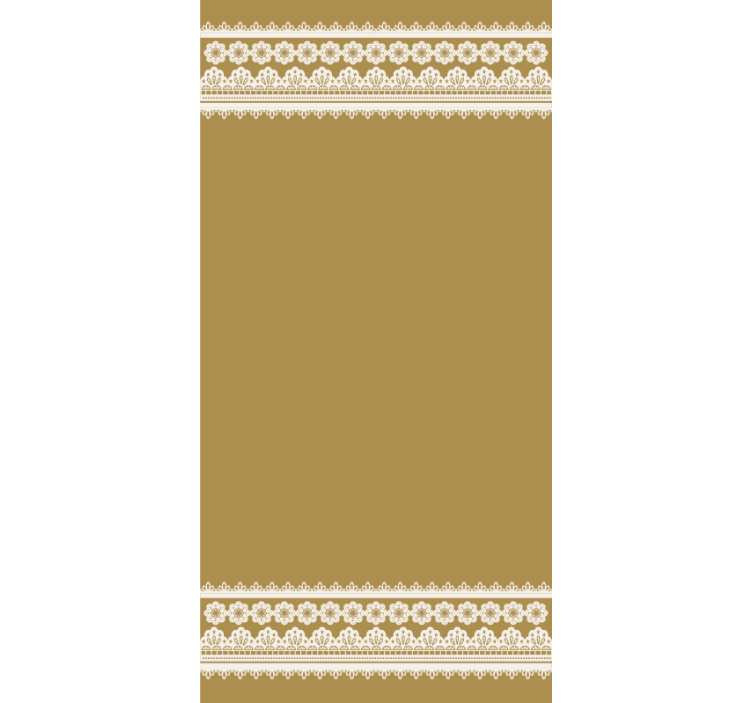 Rulou geam elegant bandă cu model de dantelă - TenStickers