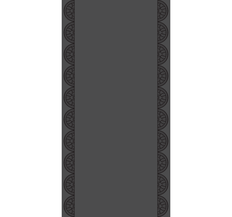 Rulou geam texturi model geometric circular - TenStickers