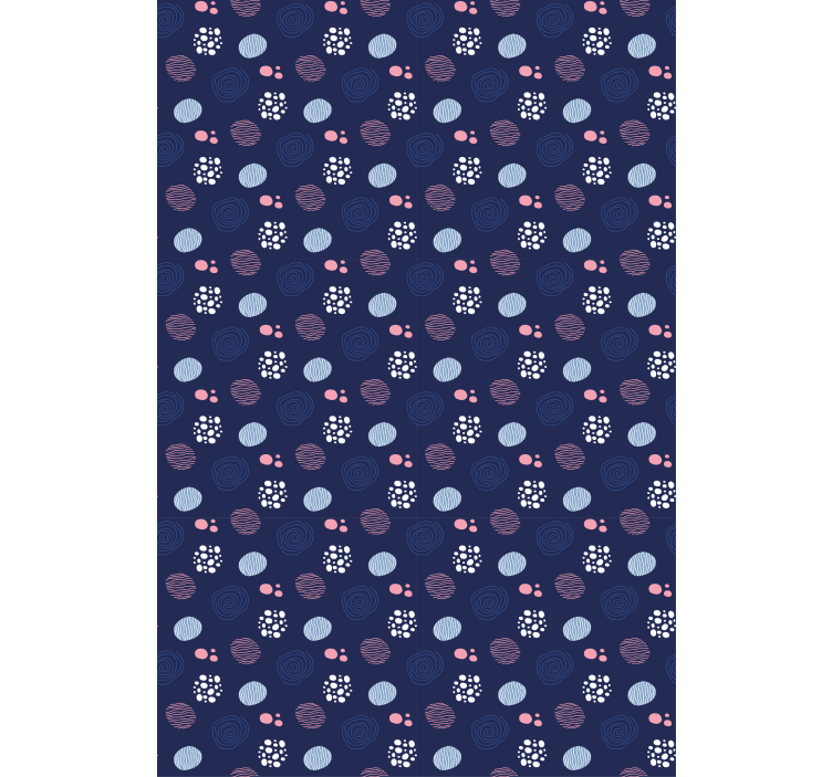 Rulou geam texturi modele de cerc abstracte - TenStickers