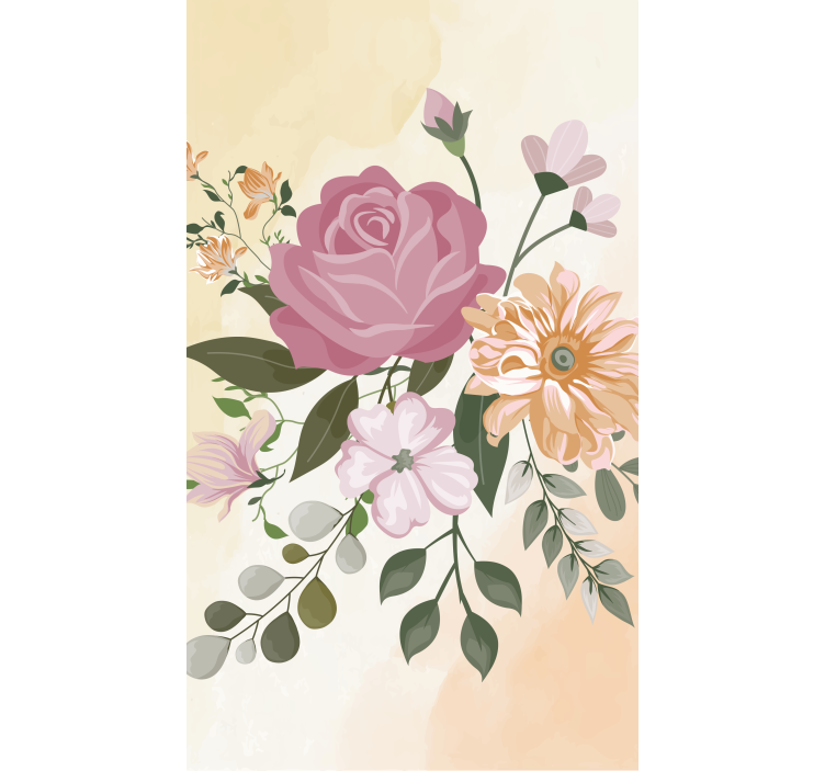 Flori realiste și plante Rulouri - TenStickers