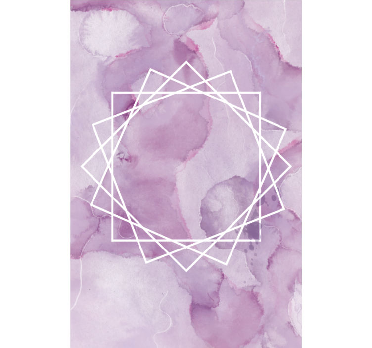 Rulou geam texturi stea elegantă acvarilă - TenStickers