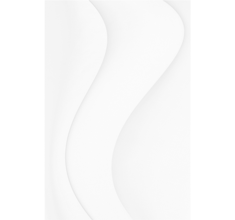 Jaluzea dormitor matrimonial cu forme moderne albe - TenStickers