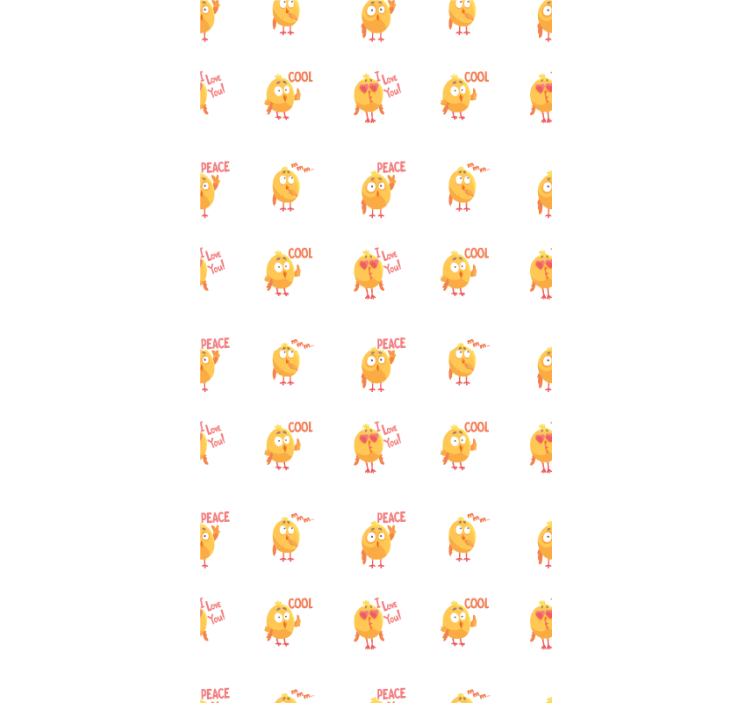 Rulou geam animale expresii drăguțe ale păsărilor - TenStickers