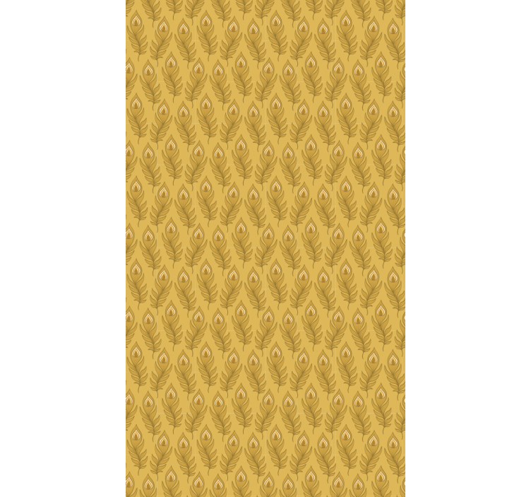 Rulou geam flori și plante motiv de frunziș grațios - TenStickers