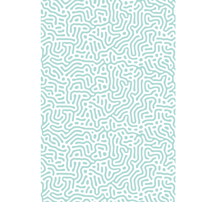 Model de natură verde și alb și Rulouri pentru plante - TenStickers