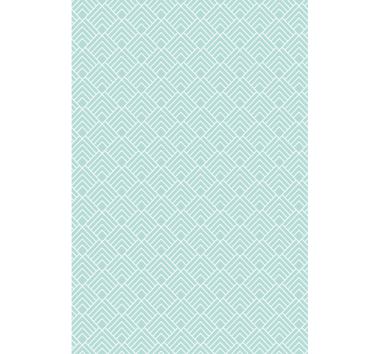 Albastru deschis linii zigzag blind nordic - TenStickers