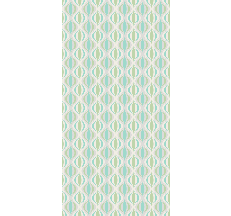 Rulou geam texturi motiv val ondulat - TenStickers