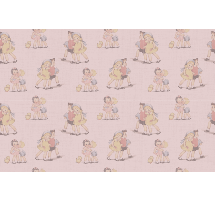 Rulou geam originalul copii care se joacă împreună - TenStickers