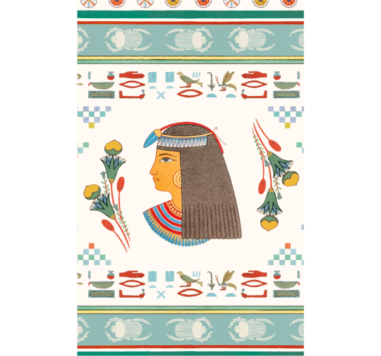 Rulou geam seriale și pelicule arta reginei egiptene antice - TenStickers