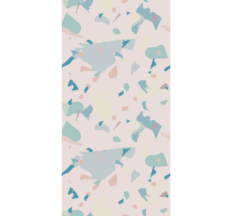 Gresie si dale de terrazzo model textura Rulouri - TenStickers