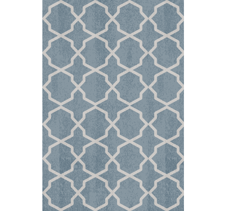 Rulou geam modern abordarea aspectului geometric - TenStickers