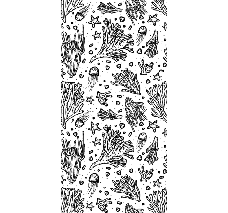 Rulou geam animale modele de viață marine - TenStickers