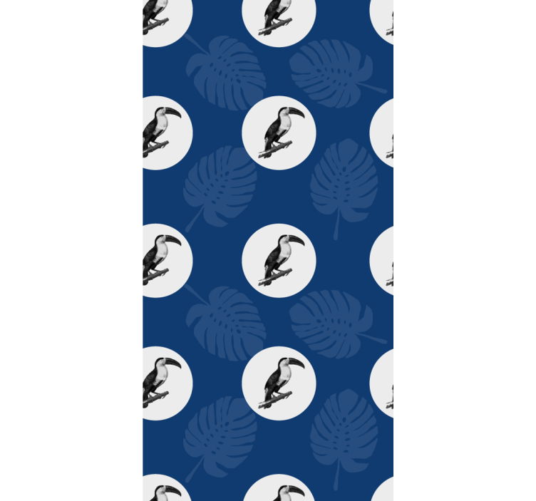 Rulou geam animale model tropical de tucan - TenStickers