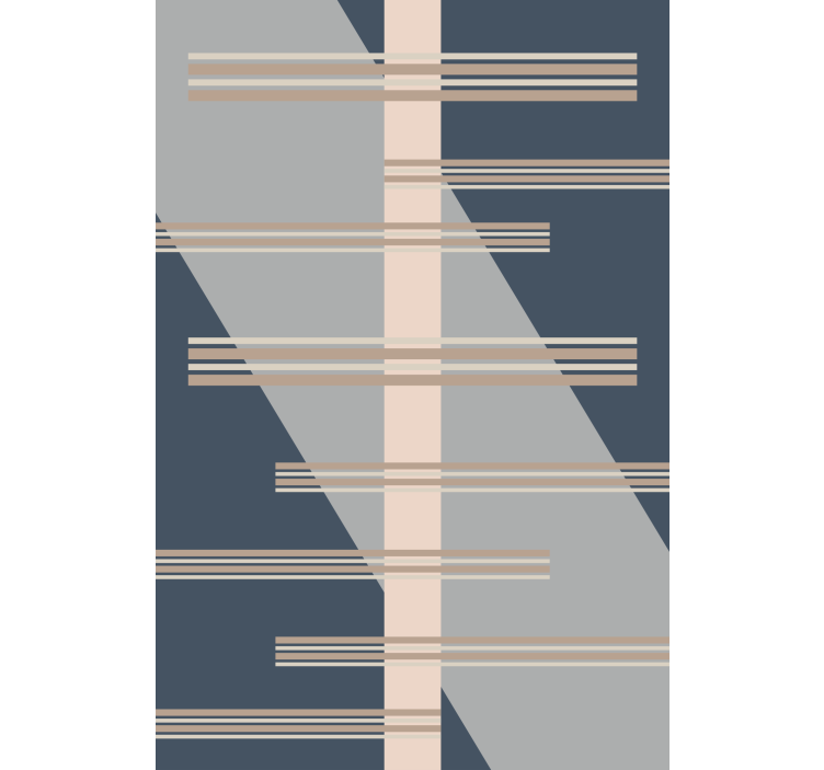 Gri abstract stil mijlocul secolului Rulouri moderne - TenStickers