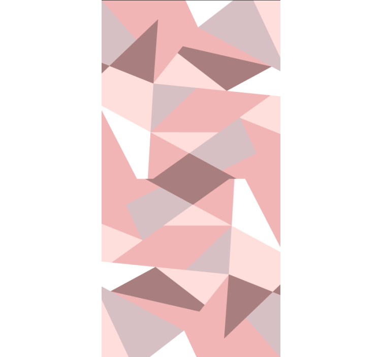 Rulou geam texturi forme geometrice abstracte - TenStickers