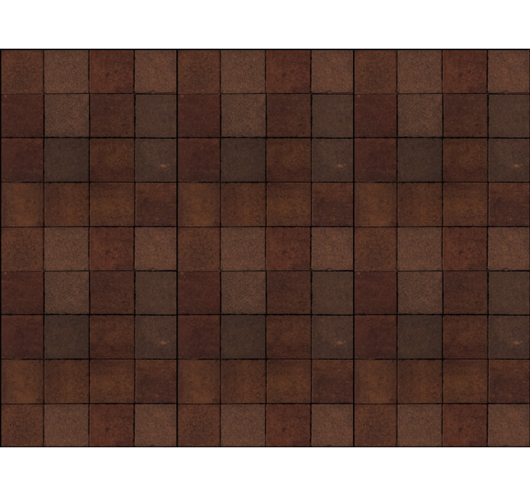 Lemn caramida model rustic jaluzea - TenStickers