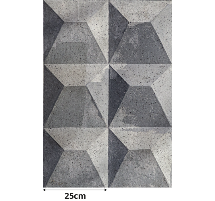 Rulou geam texturi Textura „béton brut”. - TenStickers