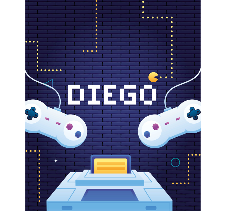 Rulou geam personalizat Jocuri video - TenStickers