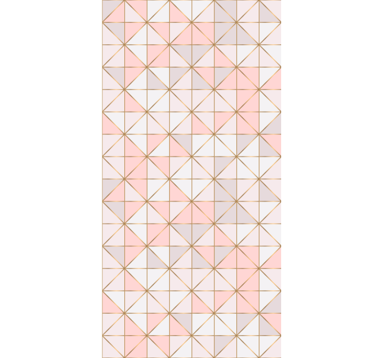 Rulou geam texturi Geo diamante - TenStickers