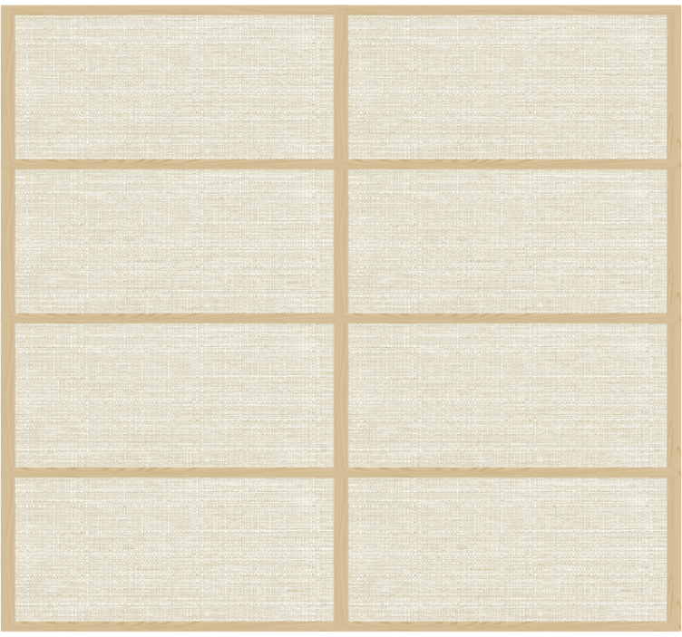 Rulou geam texturi structura panoului japonez - TenStickers