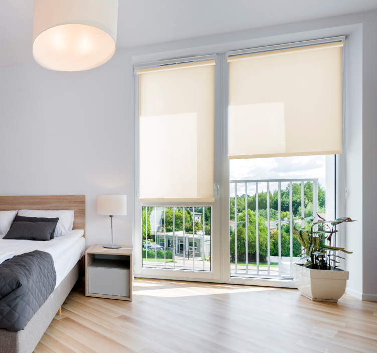 Rulou geam salon Culoarea cămilă translucidă - TenStickers