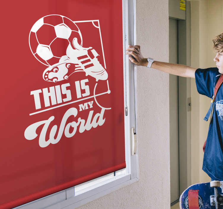 Acesta este blindul meu de fotbal mondial - TenStickers