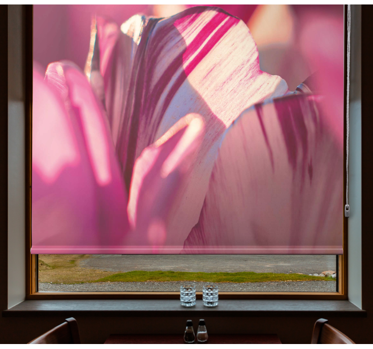 Jaluzele pentru planuri esență florală abstractă - TenStickers