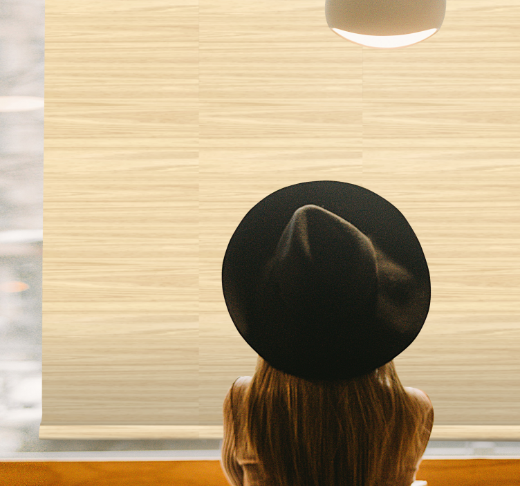 "japandi", design din lemn, efect de sufragerie - TenStickers