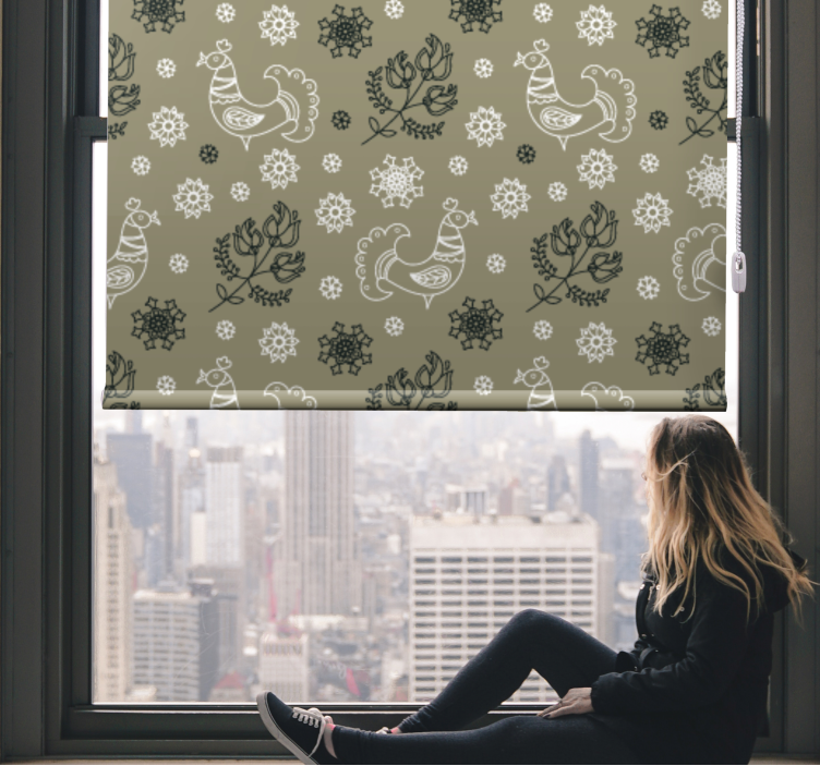 Rulou geam animale modele fermecătoare de păsări - TenStickers