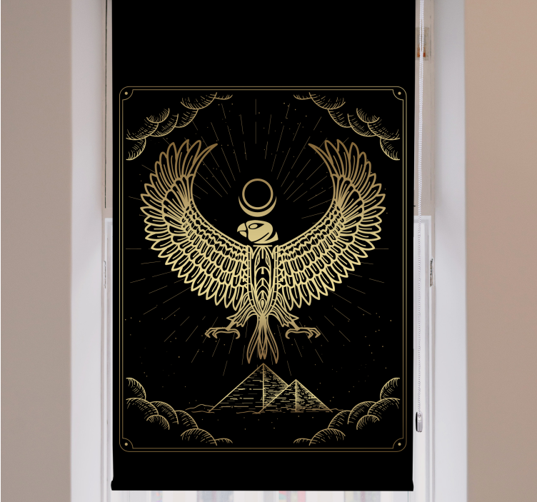 Rulou geam originalul simbolul șoimului de aur - TenStickers