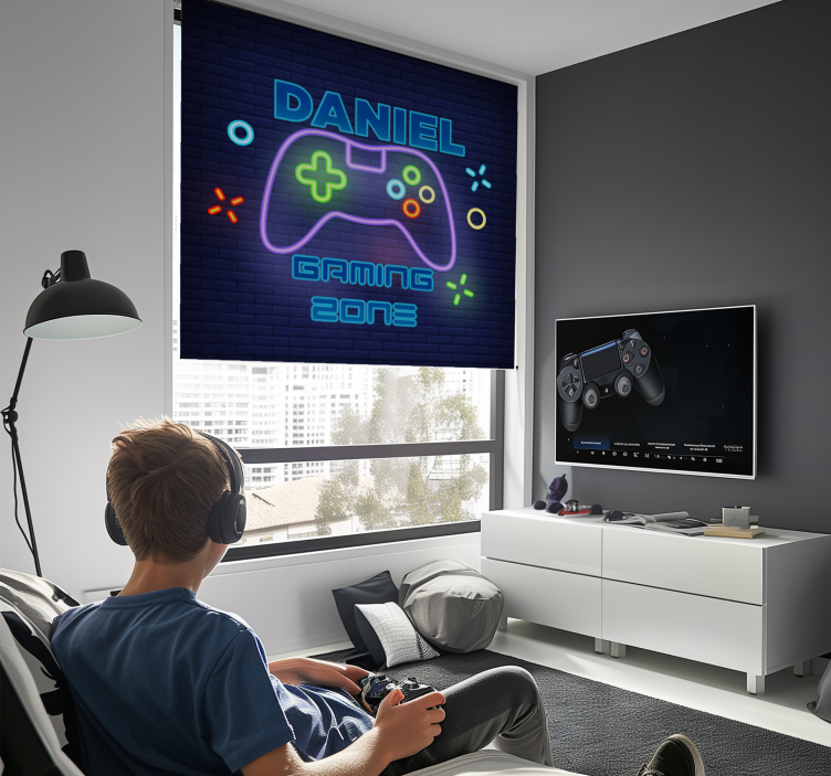 Rulou geam personalizat zona de joc - TenStickers