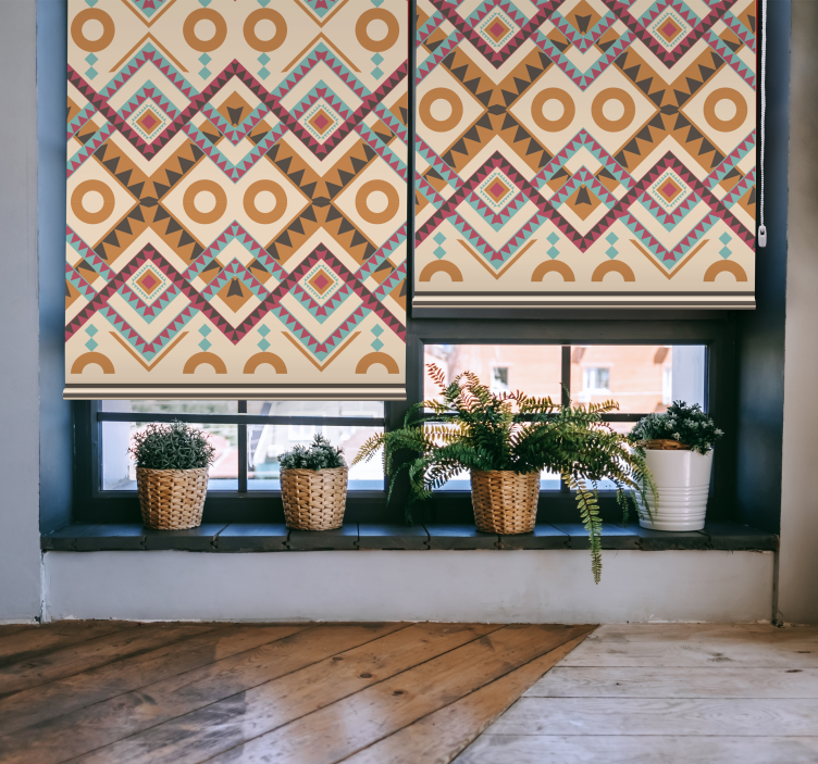 Rulou geam texturi Model cu diamante multicolore - TenStickers