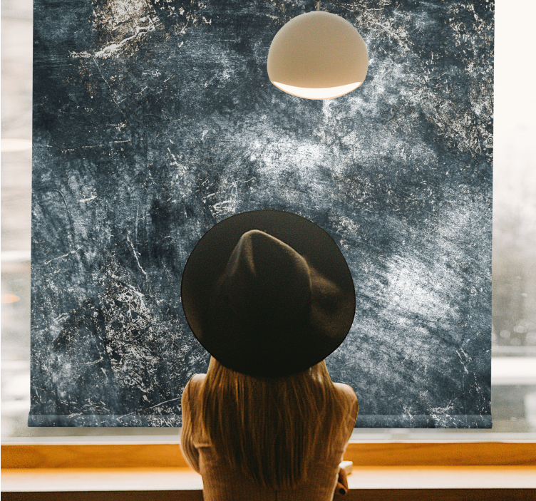 Jaluzelele de sufragerie uzate „stil industrial”. - TenStickers