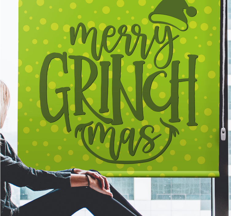 Vesel grinchmas design original alt Rulouri - TenStickers