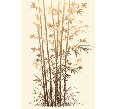Rulou geam baie bambus zen - TenStickers