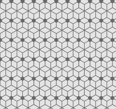 Rulou geam baie aranjament plăci hexagonale - TenStickers