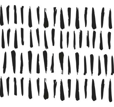 Rulou geam baie dungi negre elegante - TenStickers