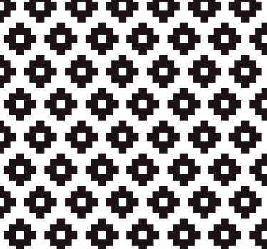 Rulou geam baie inspirație plăci geometrice - TenStickers