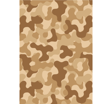 Rulou geam bej motiv camuflaj abstract - TenStickers
