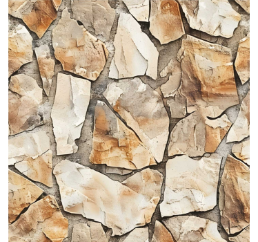Rulou geam bej model rustic - TenStickers