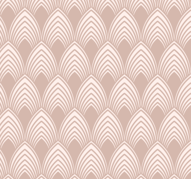 Rulou geam roz design geometric vintage - TenStickers