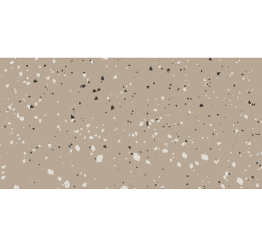 Rulou geam bej textură terrazzo bej - TenStickers