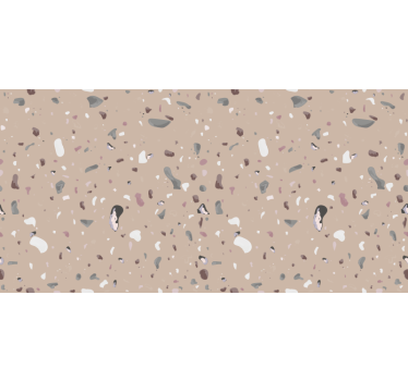 Rulou geam bej terrazzo bej - TenStickers